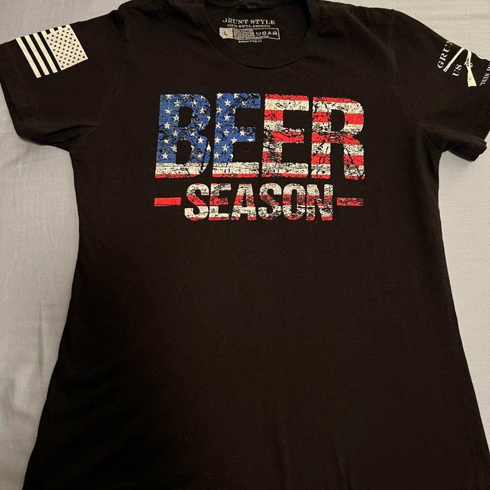 Grunt Style Black Beer Season T-Shirt